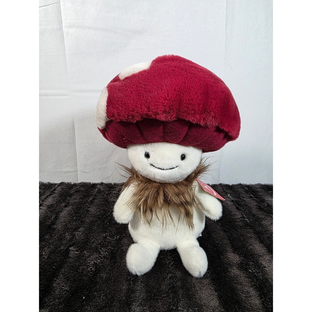 Aurora Agaric The Shroom Fairy Mushroom Plush Red White Eco Friendly 33602